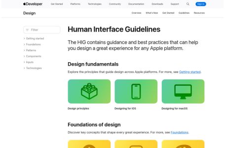 Apple 苹果官方设计文档