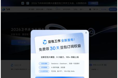 飞书｜字节跳动旗下AI工作平台 - 飞书官网